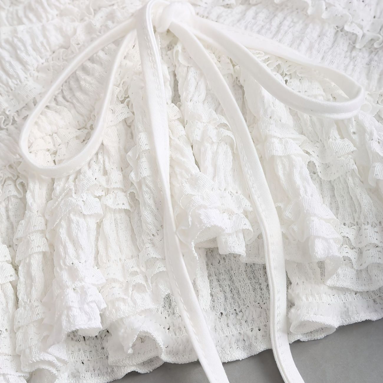 Versatile Lace-trimmed Tutu Skirt