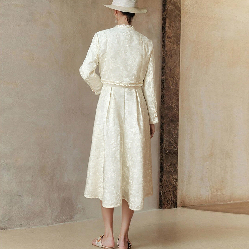 Jacket, Vest And Dress Set