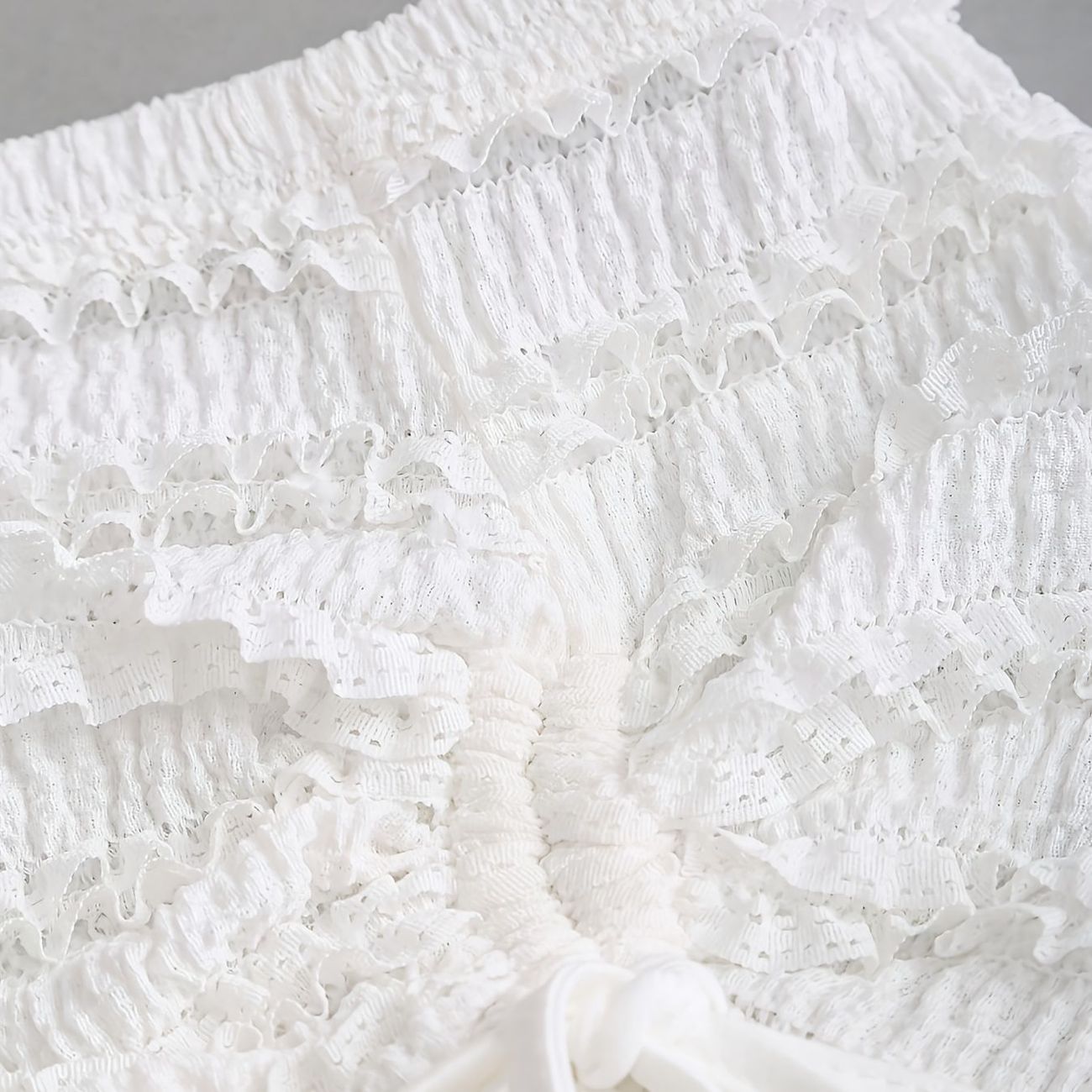 Versatile Lace-trimmed Tutu Skirt