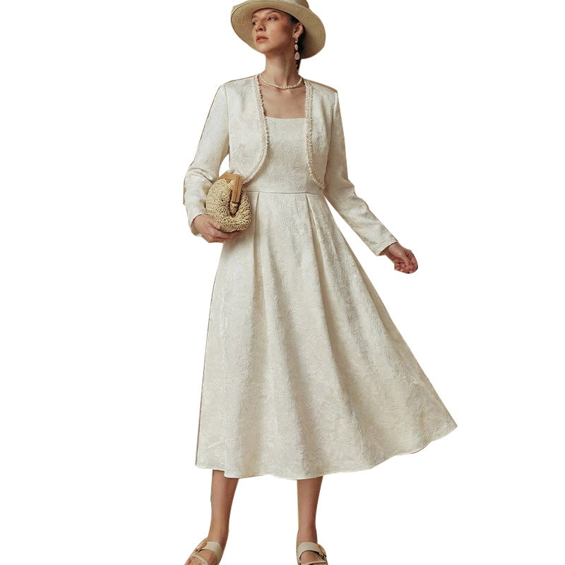 Jacket, Vest And Dress Set