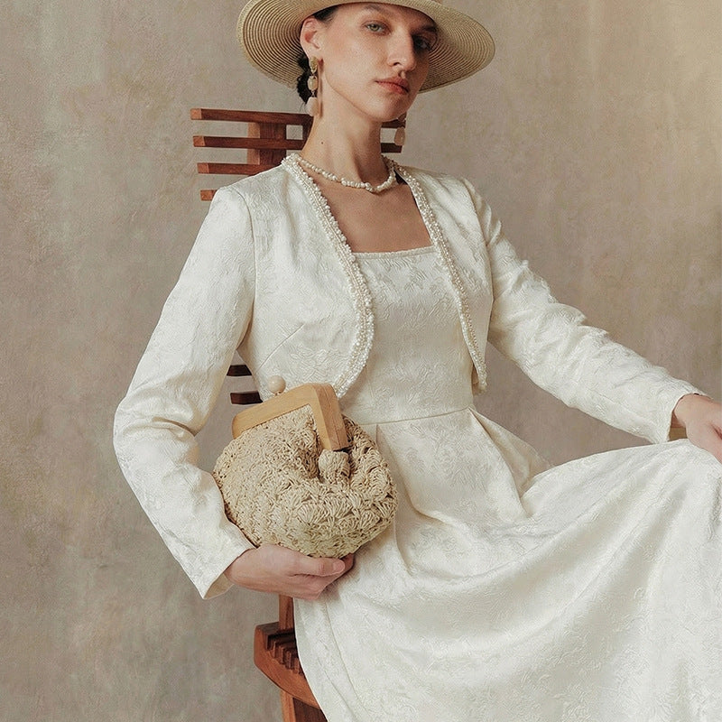 Jacket, Vest And Dress Set